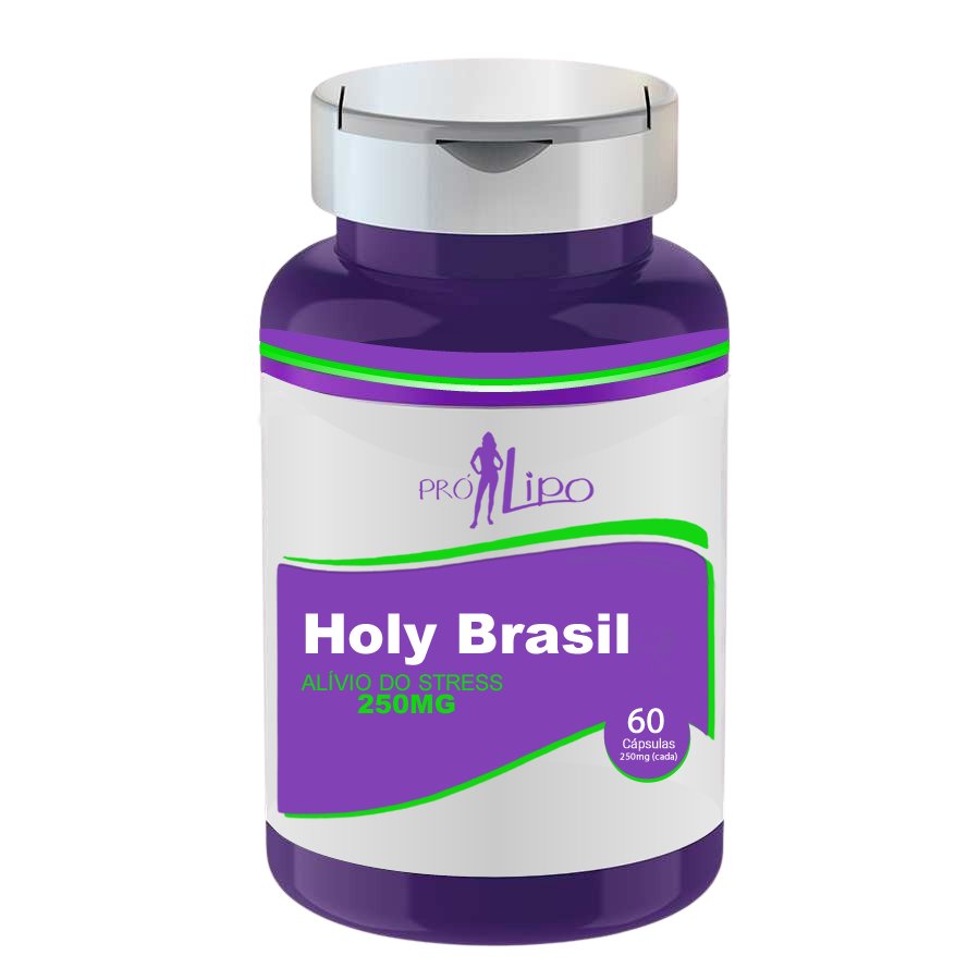HOLY BASIL 250 MG ( ALÍVIO DO STRESS) 60 CÁPSULAS