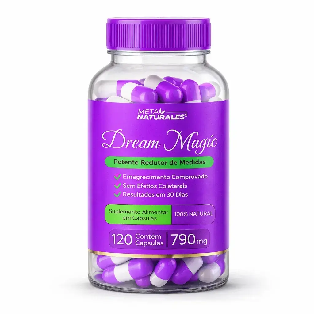 Dream Magic - Potente Redutor de Peso - 120 Cápsulas